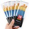 Paint Brush Set Nylon Hair Brushes for Acrylic, Oil, and Watercolor Painting Professional Artist Kits (8 Packs of 80 Pieces)